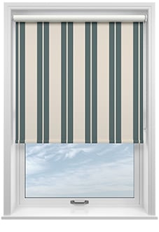 The British Stripe Co. Edward, Teignbridge No.1 - Twist&Fit Roller Blind